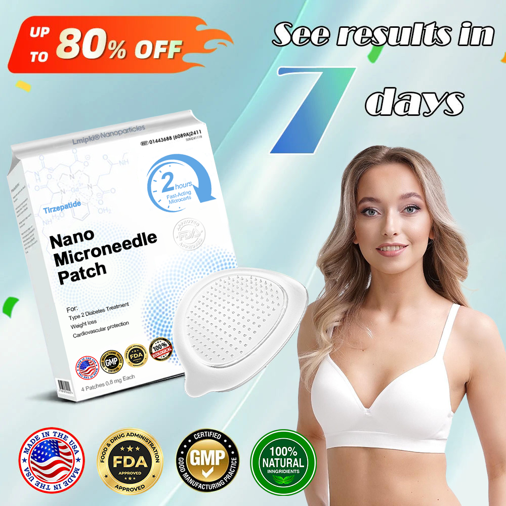 ใLast Day Promotion 60% OFF๐ฅใLmipkiยฎ NIDDK-Tirzepatide Nano Microneedle Patch ๐บ๐ธ๐จโโ๏ธ๏ผZero Pain, 24/7 Release | Lose 20lbs FAST | 90% Sugar Drop | ๏ผ