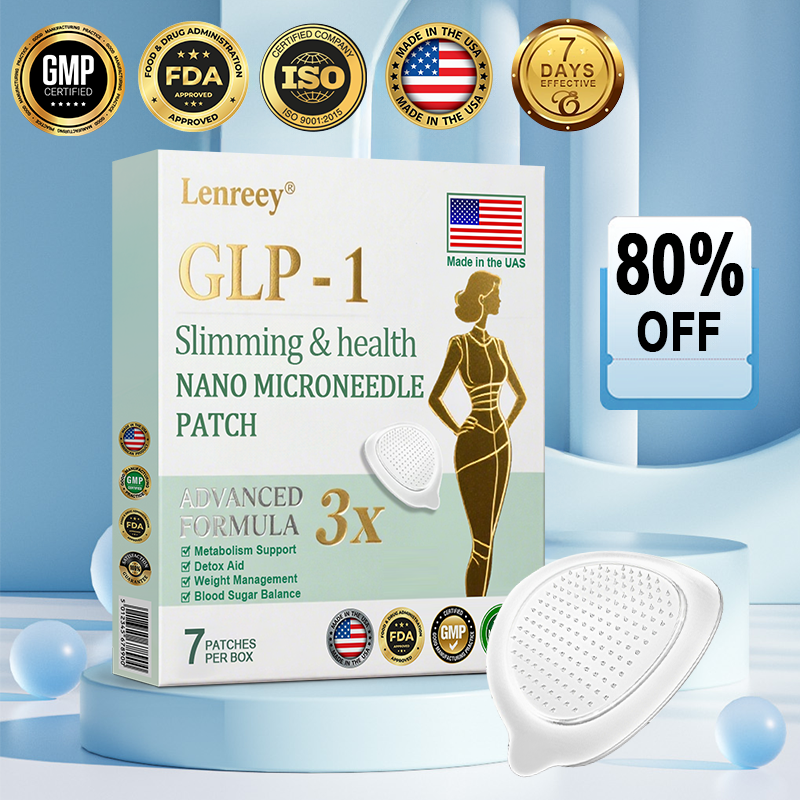 【Last Day Promotion 60% OFF👨‍⚕️】Lenreey® NIDDK-Tirzepatide Slimming & health NANO MICRONEEDLE PATCH🇺🇸👨‍⚕️（Zero Pain, 24/7 Release | Lose 20lbs FAST | 90% Sugar Drop | ）