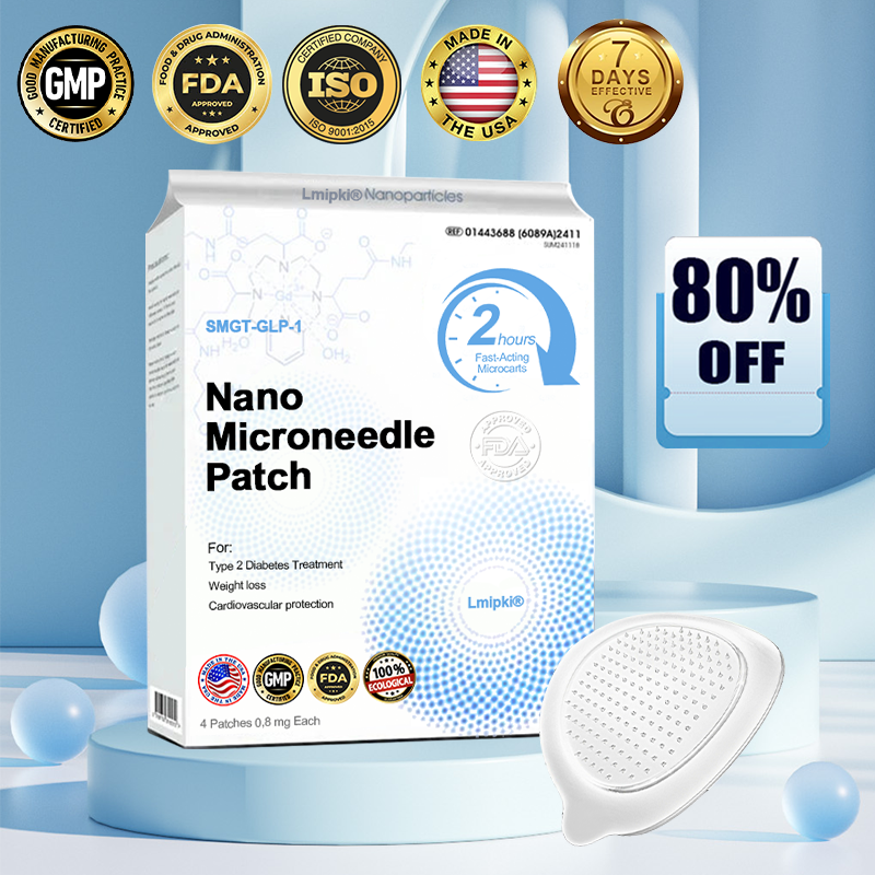 【Lmipki® Official Store】 NIDDK-Tirzepatide Nano Microneedle Patch 🇺🇸🏥（Zero Pain, 24/7 Release | Lose 20lbs FAST | 90% Sugar Drop | ）